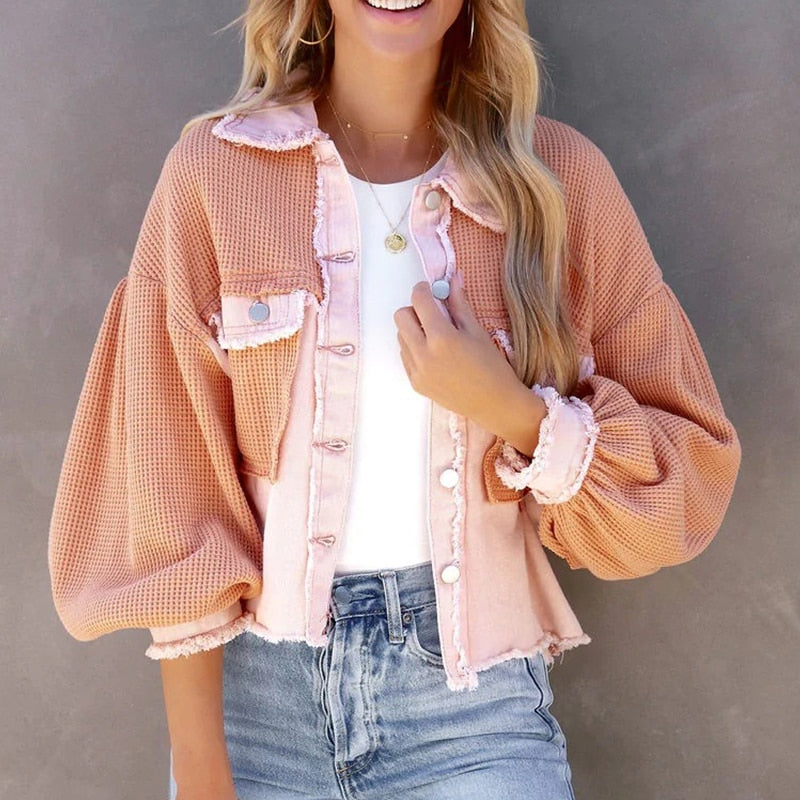 Veste Nomi | Une veste unique aux manches bouffantes