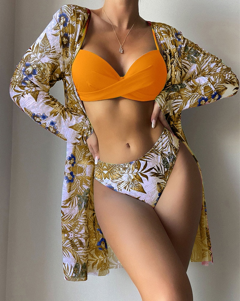 Ensemble 3 pièces Elif | Tenue complète pour aller à la plage
