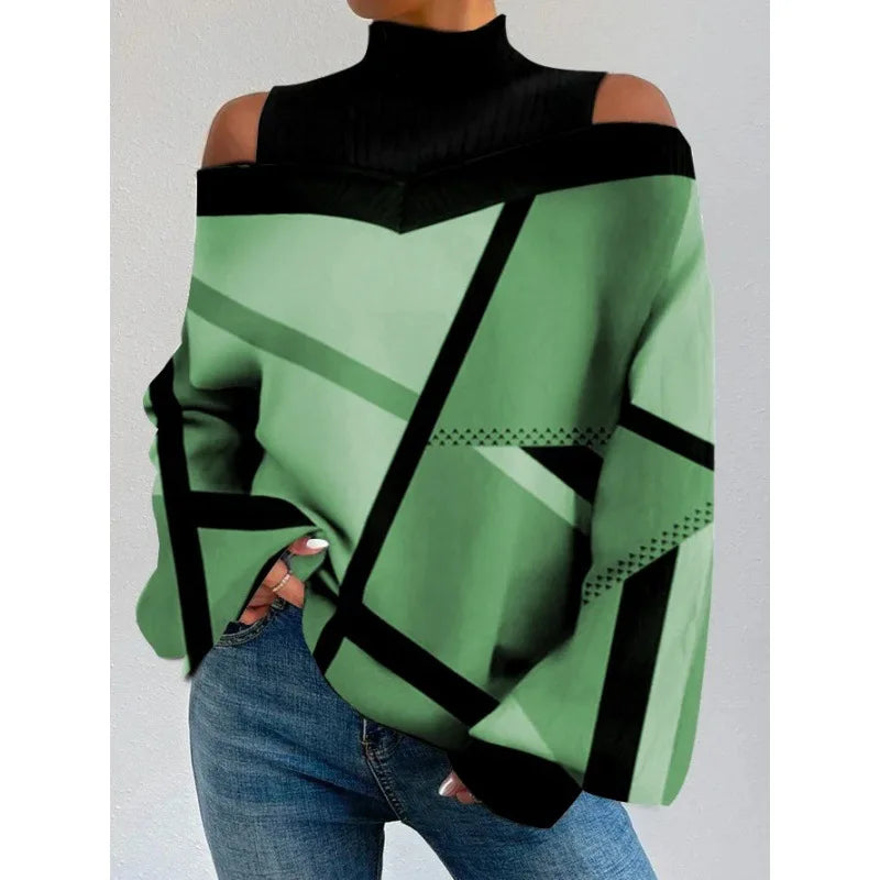 Sweat à col roulé Charmie pour femme
