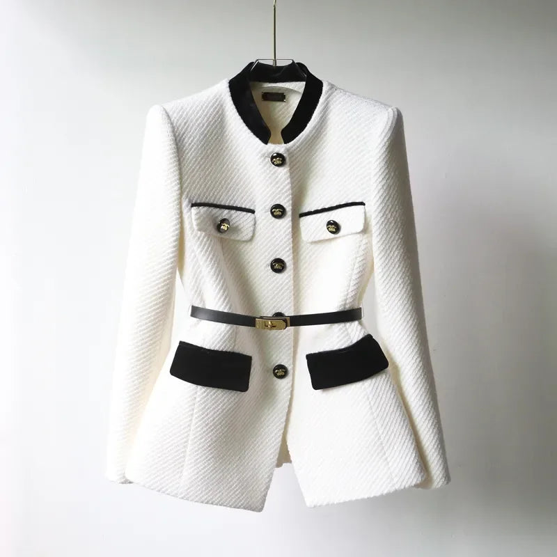 Vynsera™ | Veste de Bureau Élégante