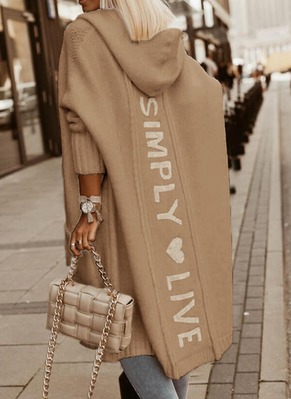 Cardigan à capuche tendance - un look sophistiqué pour la vie de tous les jours