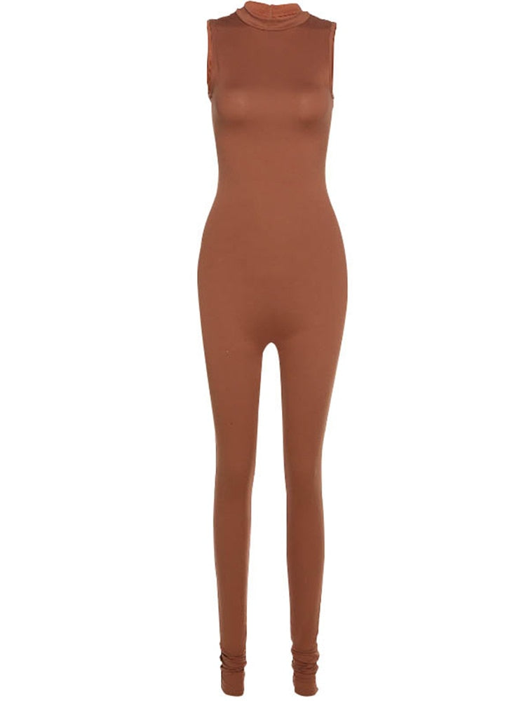 Combinaison à manches longues Sportswear | Skinny Workout Jumpsuit for Women