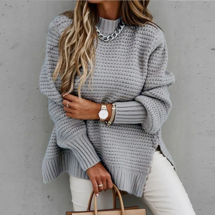 Eva - PULLOVER en tricot polyvalent