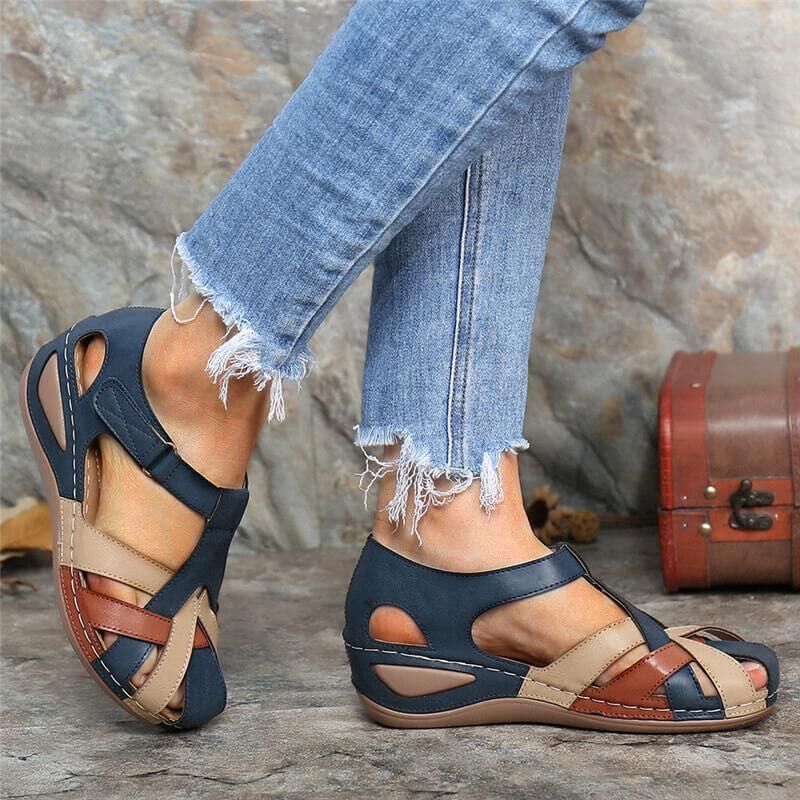 Camila® | Sandales orthopédiques vintage