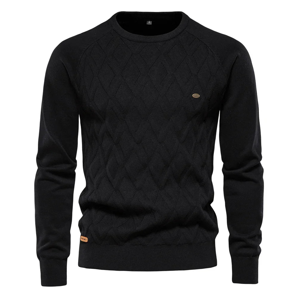Xylen™ | Pull Élégant à Motif Carreaux