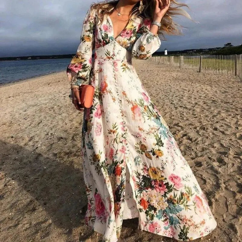 Lotte | Robe à imprimé floral