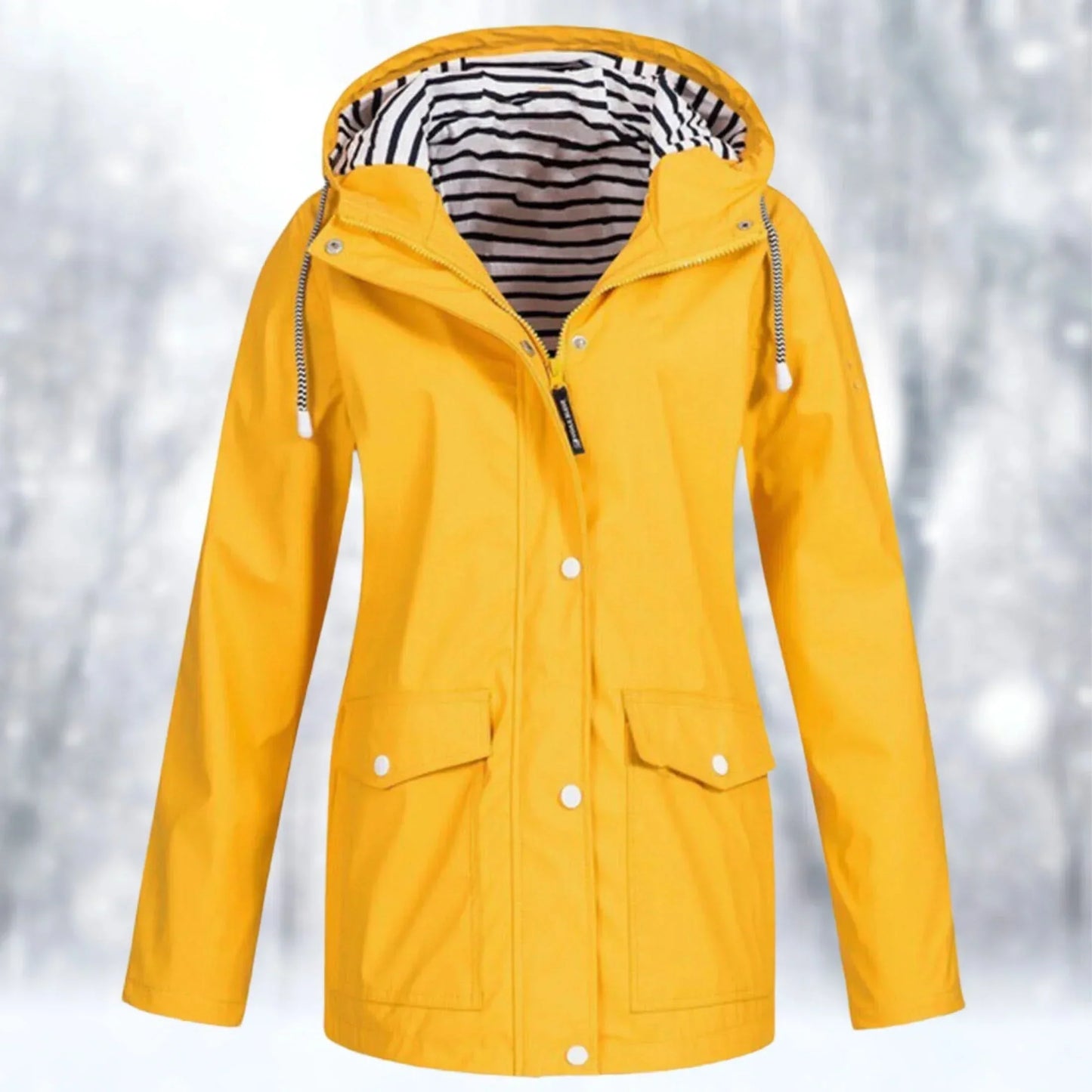 Veste robuste et résistante aux intempéries - coupe-vent, imperméable et confortable pour les femmes