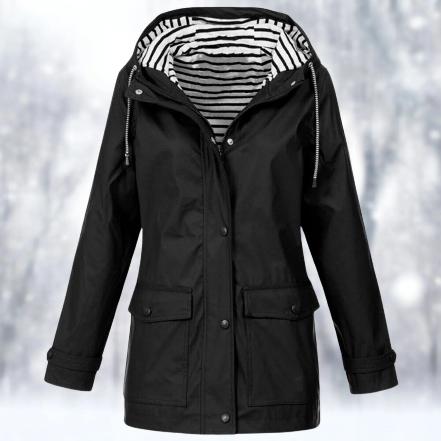 Veste imperméable et coupe-vent pour femmes