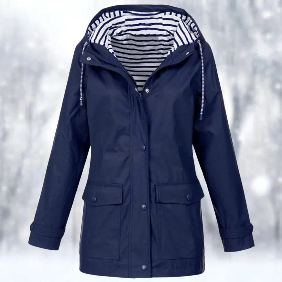 Veste robuste et résistante aux intempéries - coupe-vent, imperméable et confortable pour les femmes