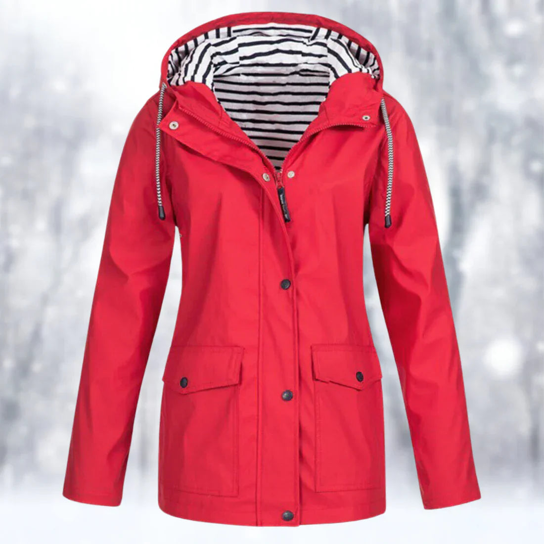Veste imperméable et coupe-vent pour femmes
