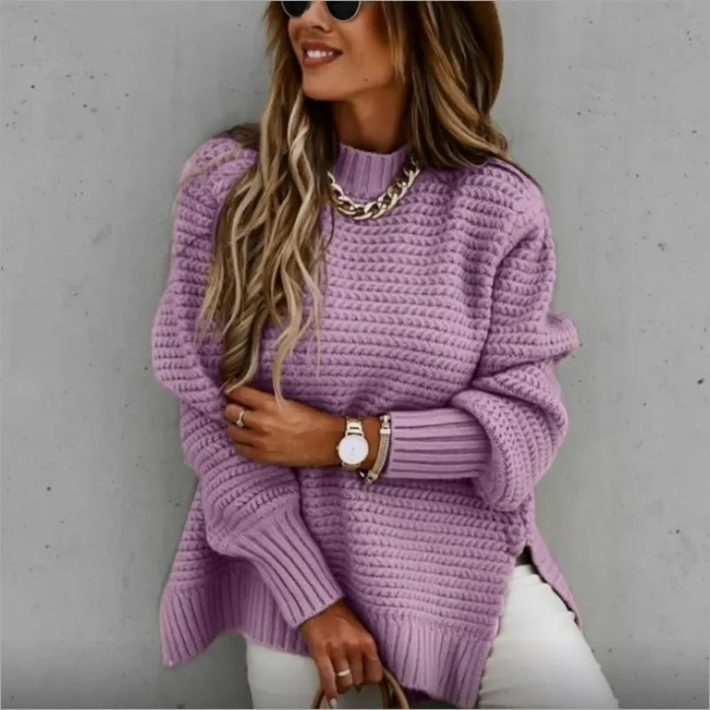 Eva - PULLOVER en tricot polyvalent