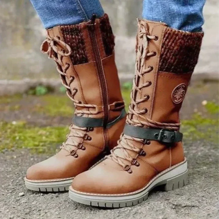 Alpina | bottes de neige imperméables au genou pour femmes