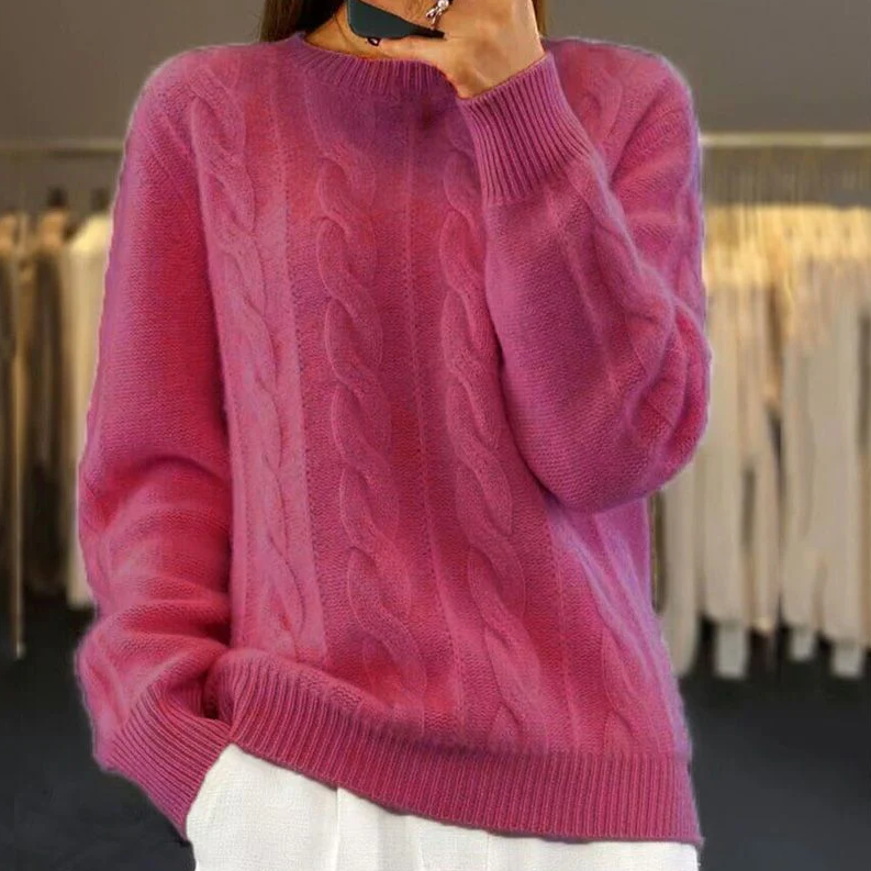 Pull chaud en tricot