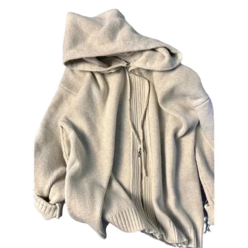 Eulalie - pull-over avec capuche pour femme