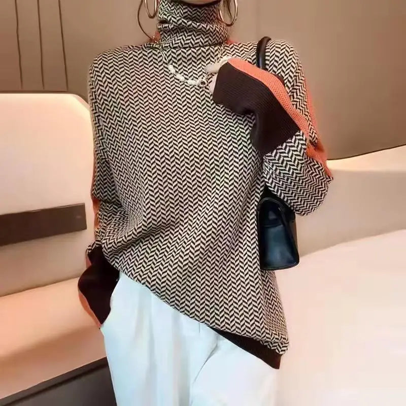 Alobee turtleneck sweat pour femme