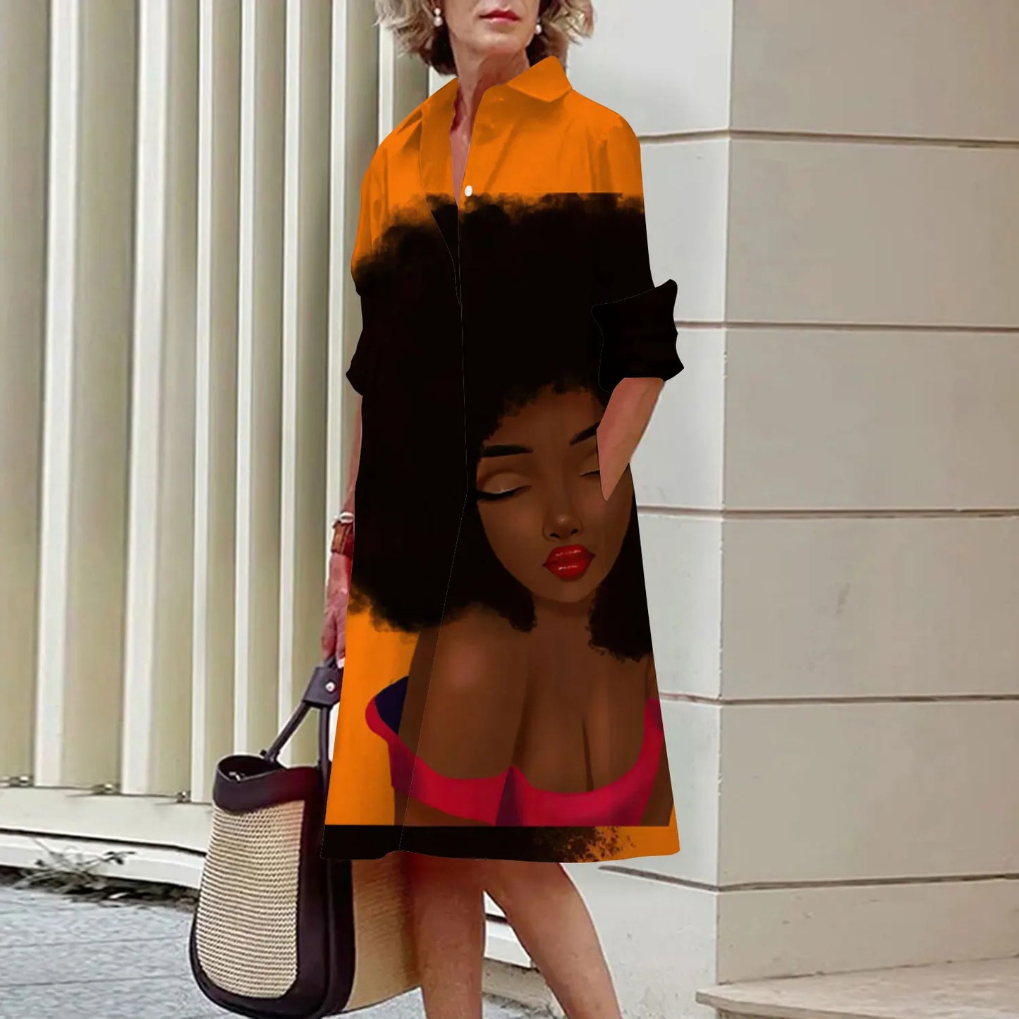 Deline - Robes-chemises imprimées