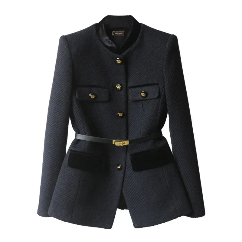 Vynsera™ | Veste de Bureau Élégante