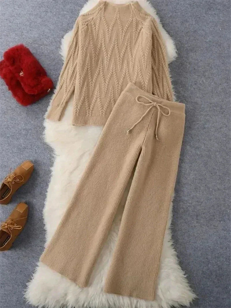 Clio | Ensemble deux pièces en tricot pour femmes