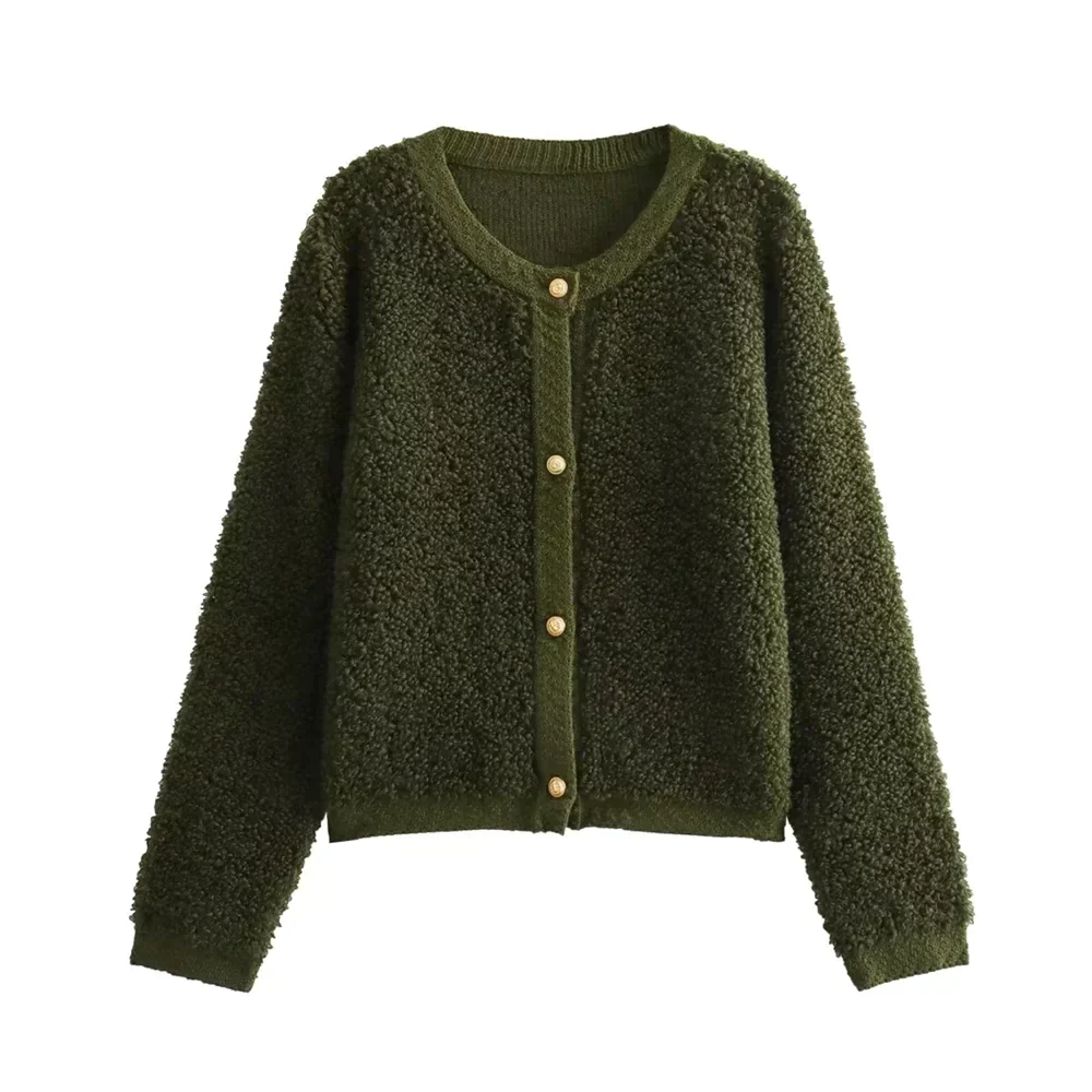 Brielle - Cardigan en peluche