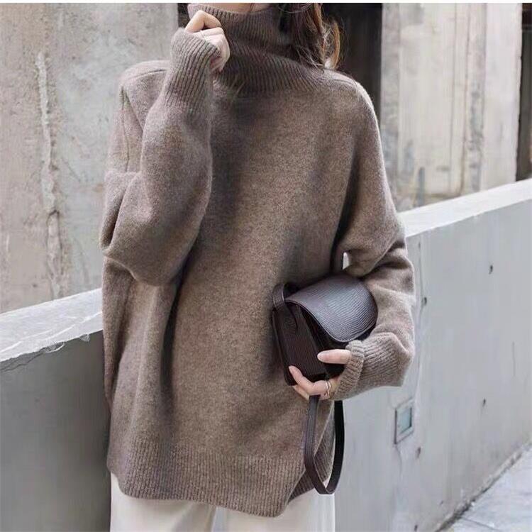 Christine® - Pull chaud à col roulé en tricot
