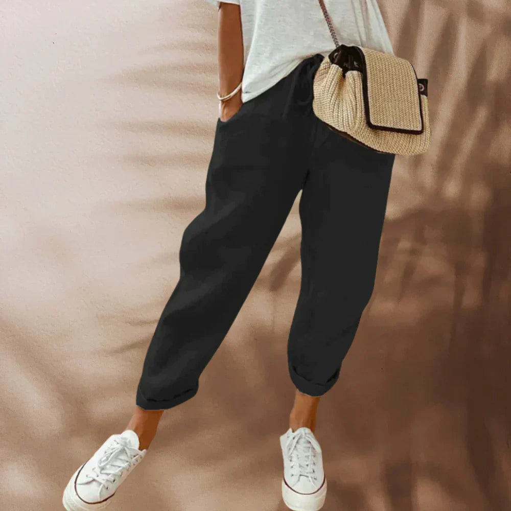 Lotte | Pantalon en lin décontracté et élégant
