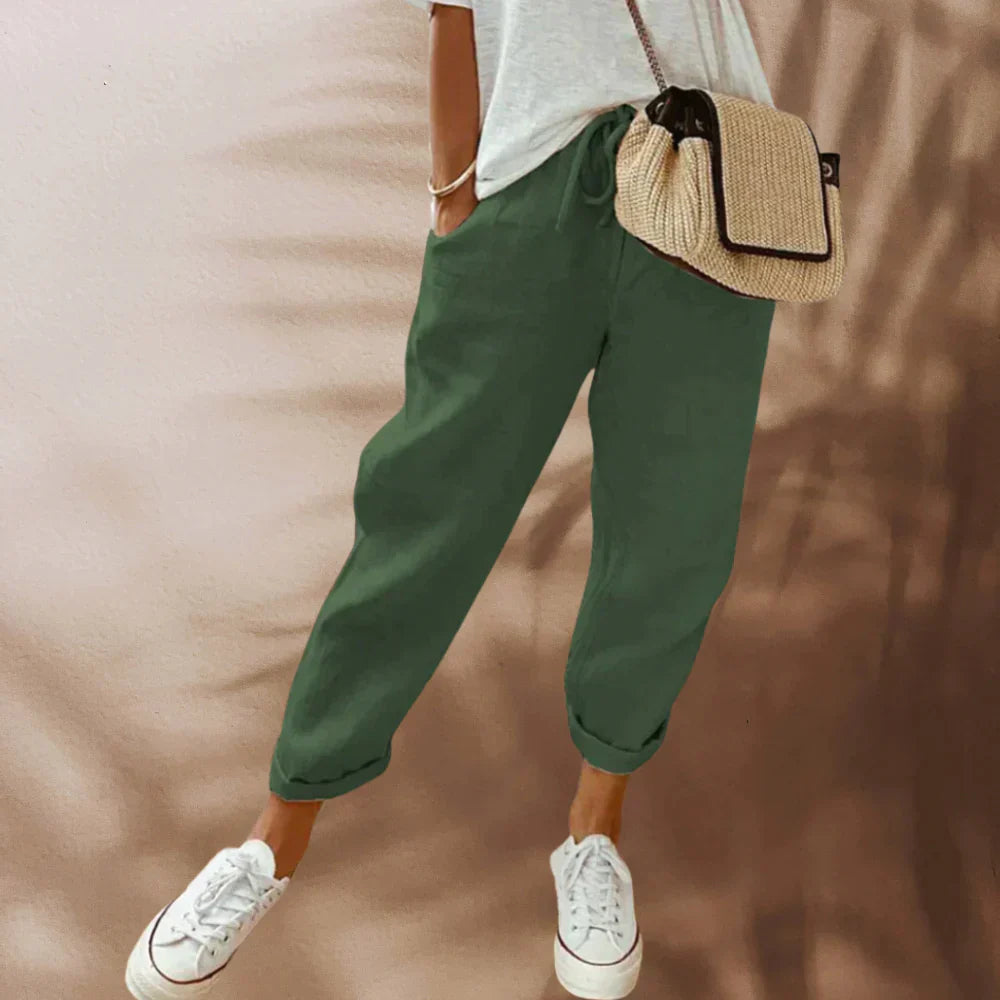 Lotte | Pantalon en lin décontracté et élégant
