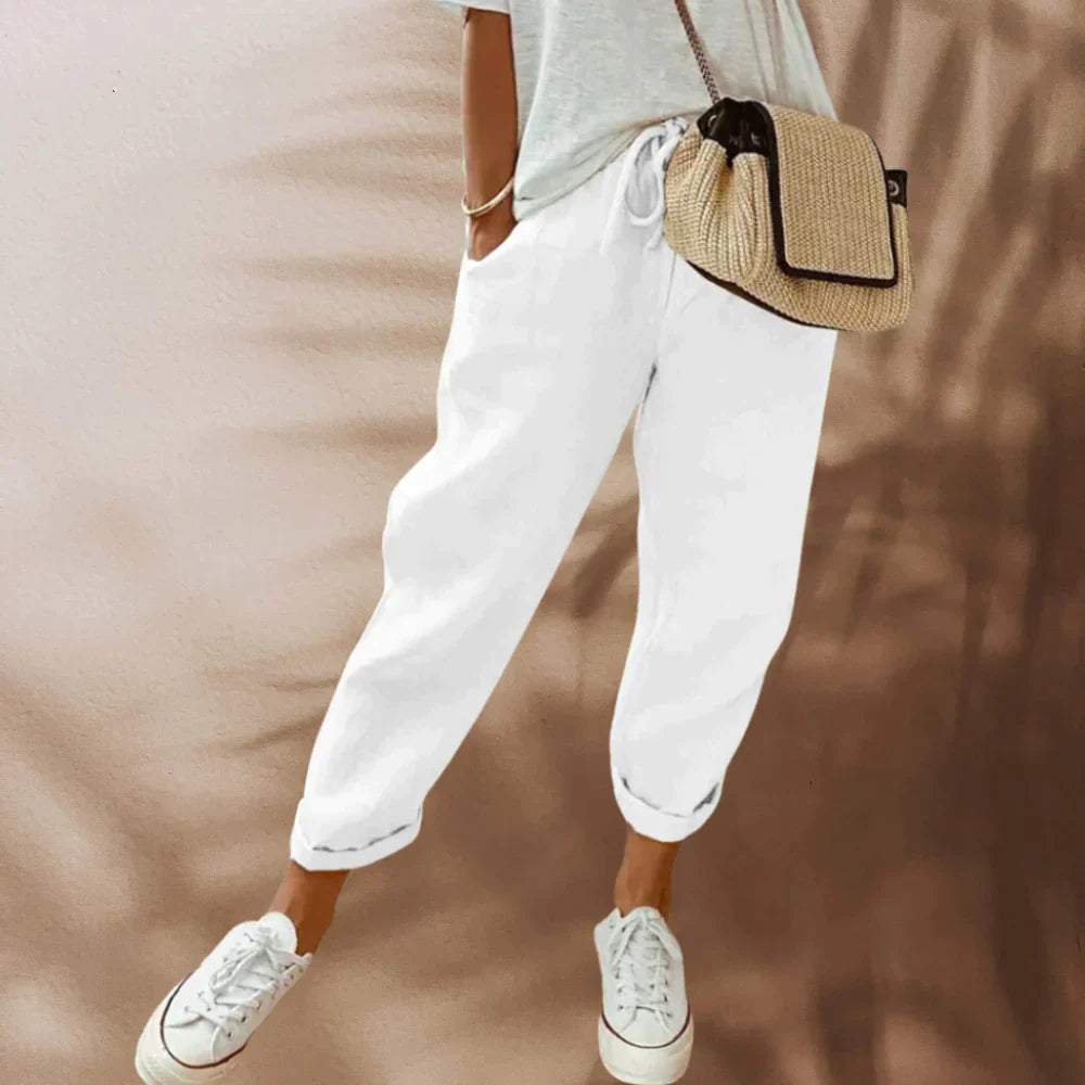 Lotte | Pantalon en lin décontracté et élégant