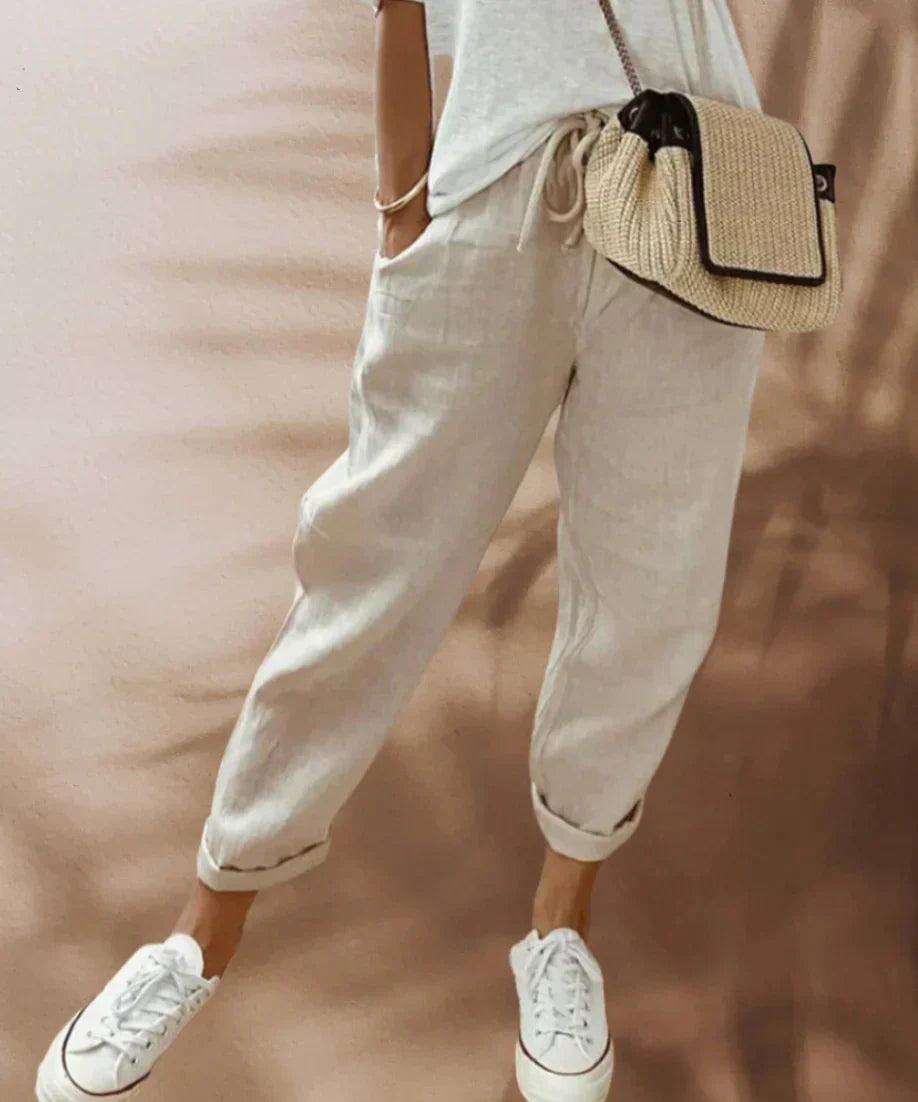 Lotte | Pantalon en lin décontracté et élégant