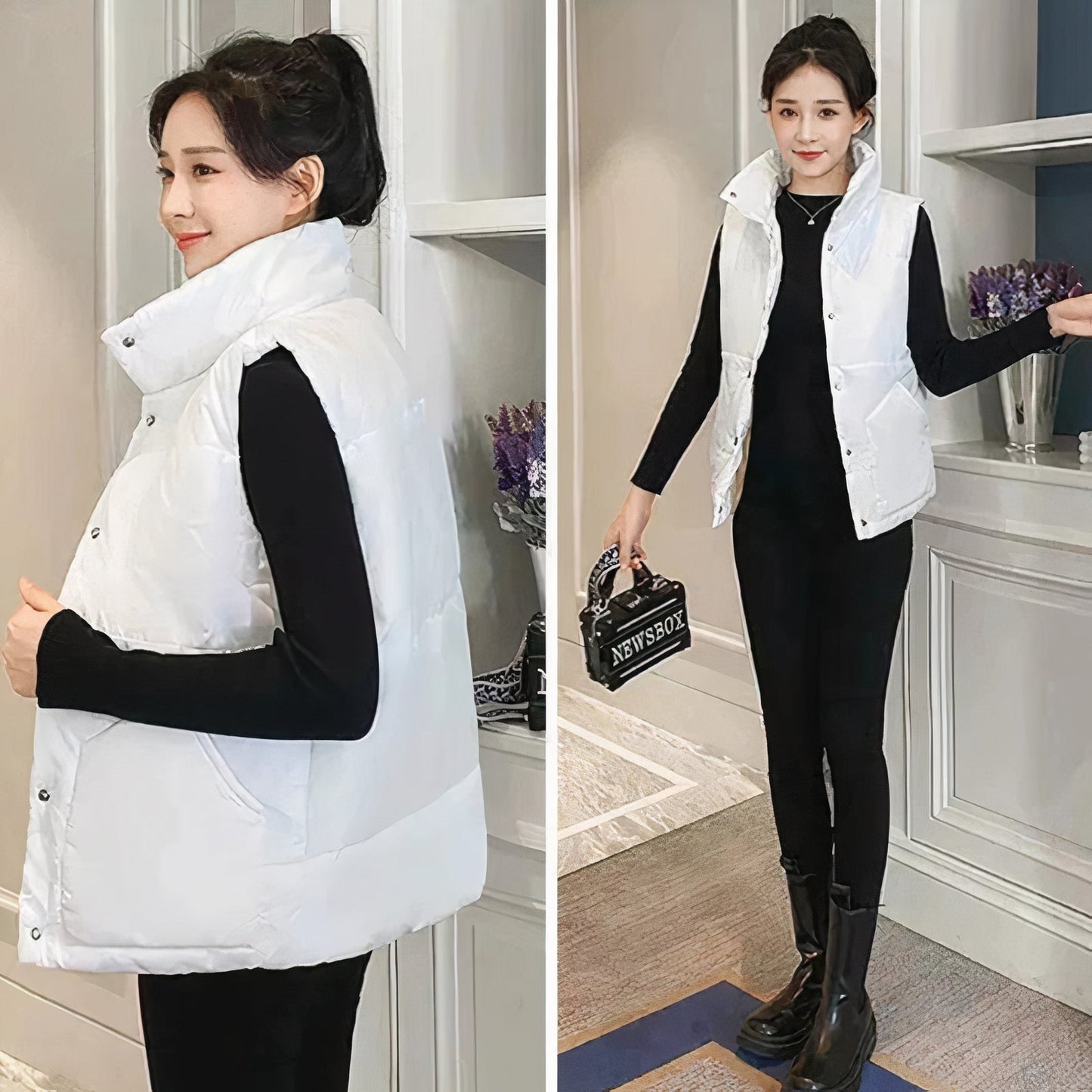 Veste longue et chaude pour femmes - Trude