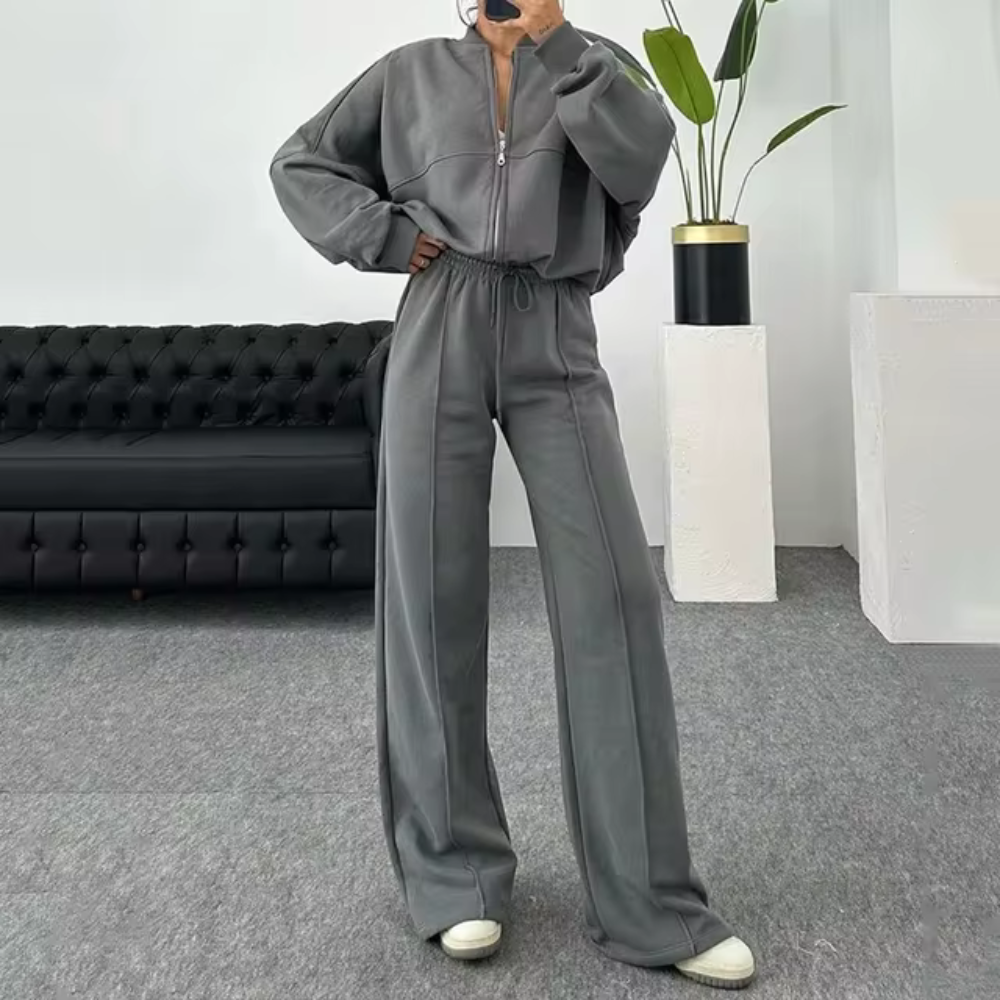 Tiana - Ensemble veste et pantalon décontractés
