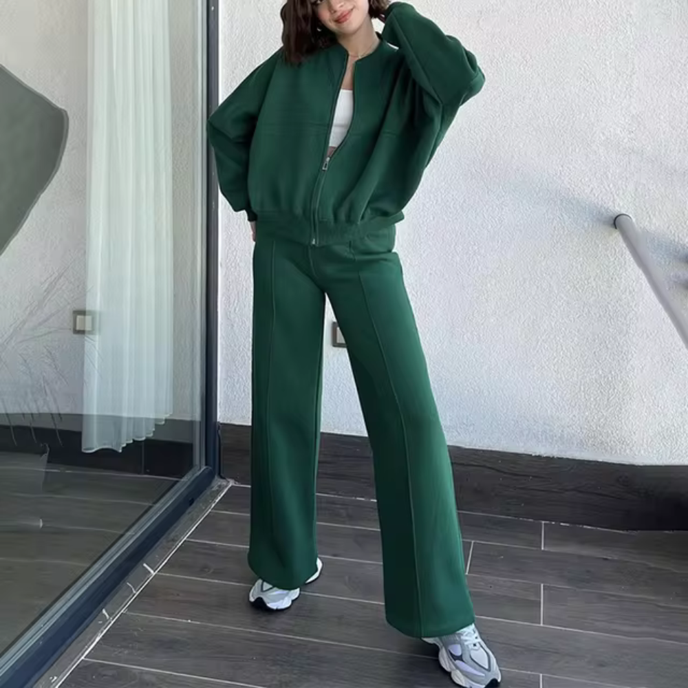 Tiana - Ensemble veste et pantalon décontractés