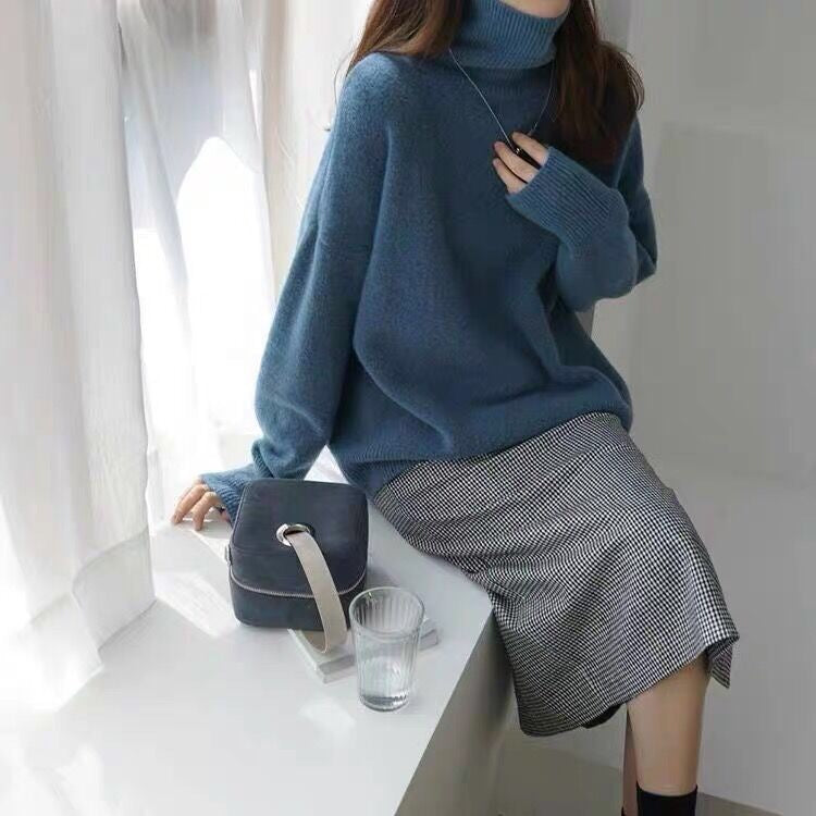 Christine® - Pull chaud à col roulé en tricot