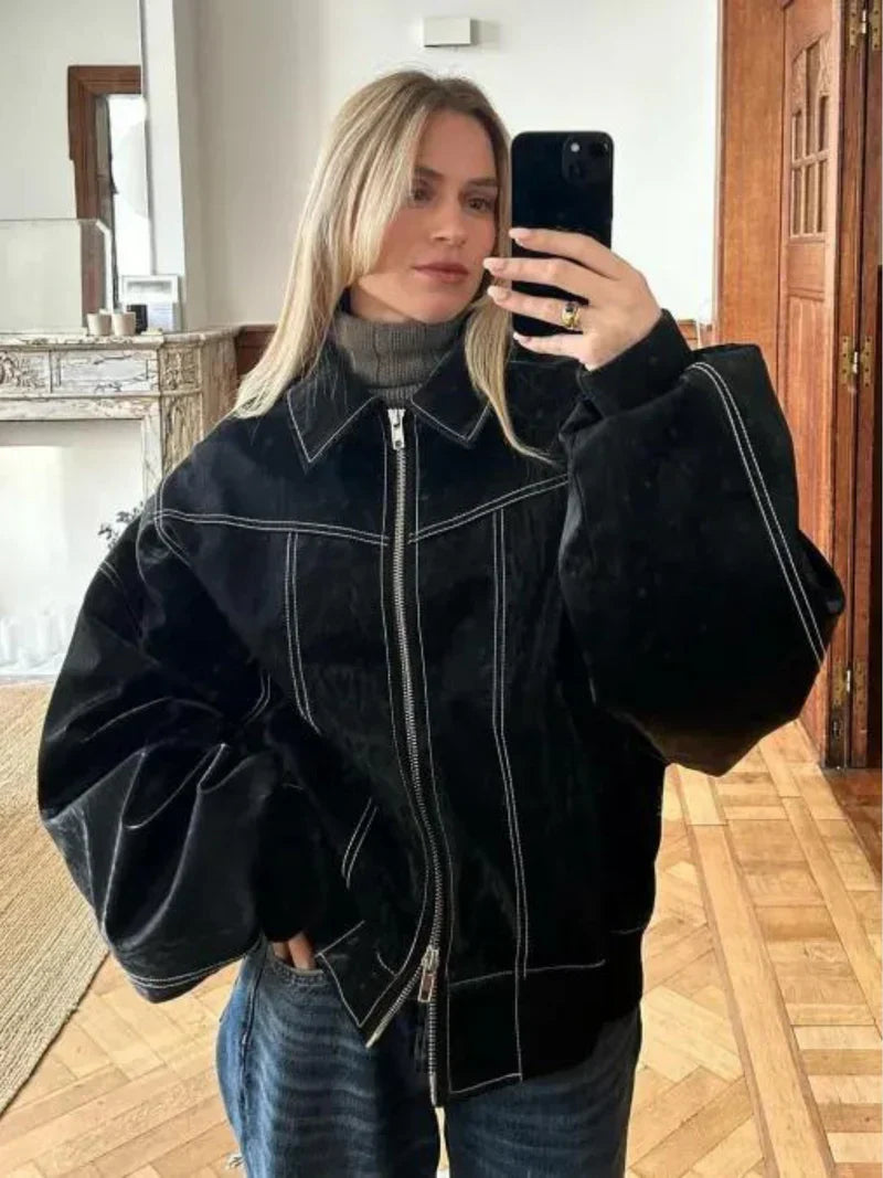 Fay - vestes en cuir