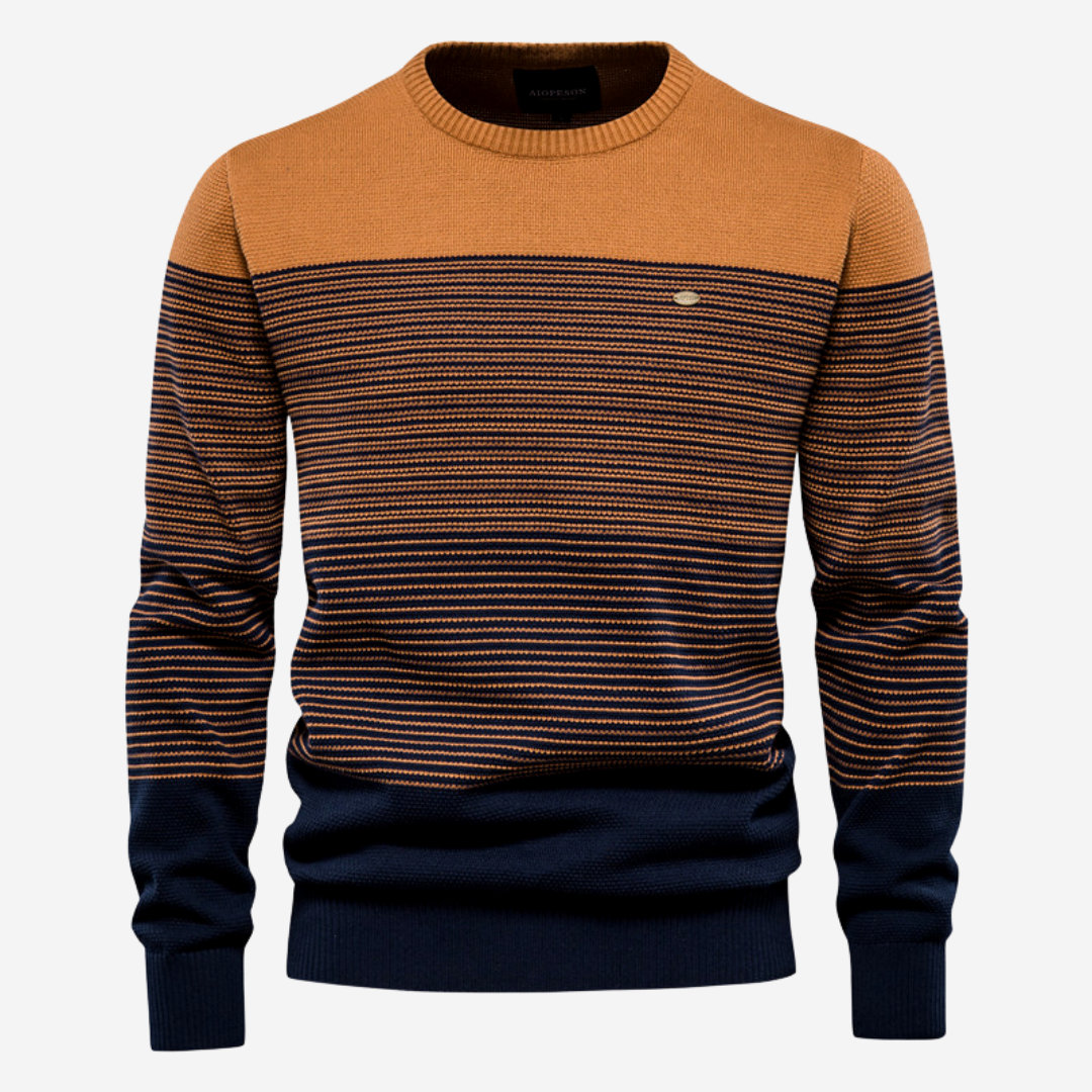 Xiran Sweater | Pull à rayures pour hommes