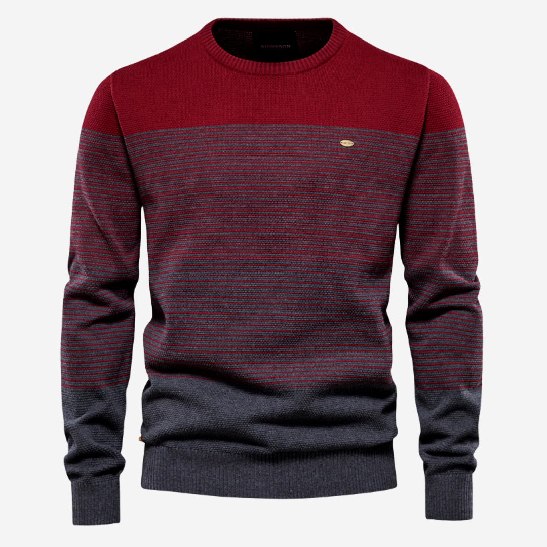 Xiran Sweater | Pull à rayures pour hommes