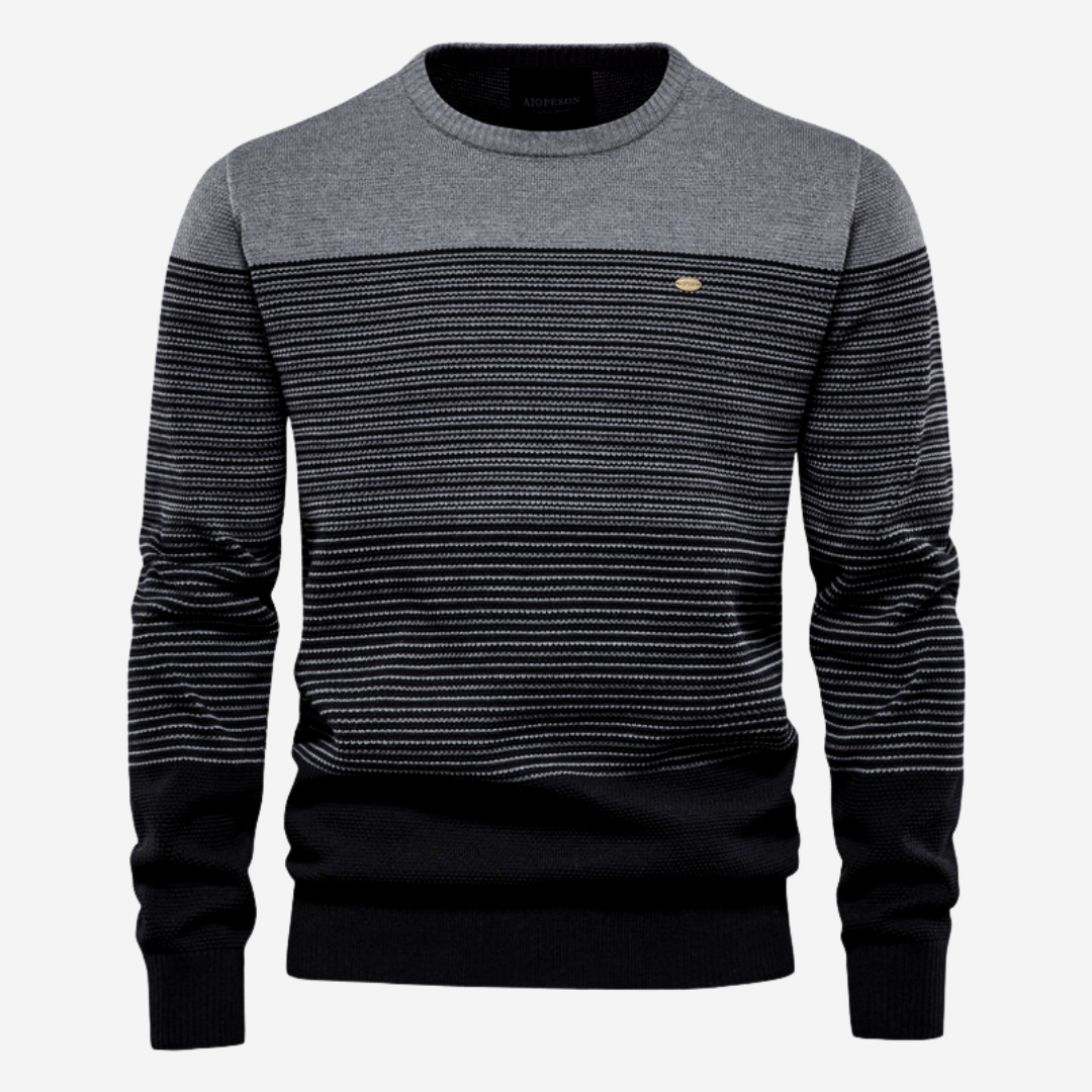 Xiran Sweater | Pull à rayures pour hommes