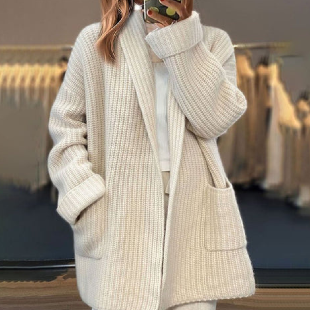 Dorien | Cardigan en tricot pour femmes | Manches longues