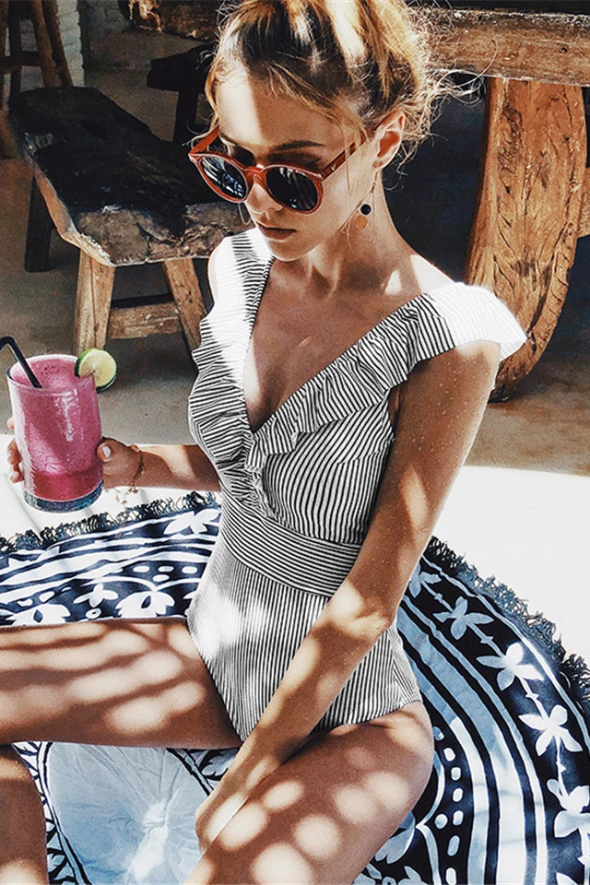 Maillot de bain rétro - Design vintage flatteur