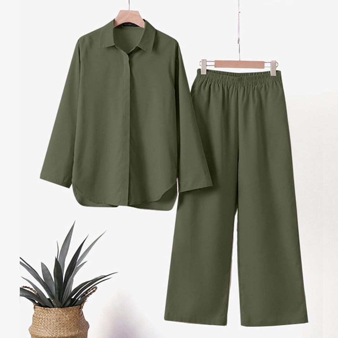 Chemise et pantalon et lin - Felicia