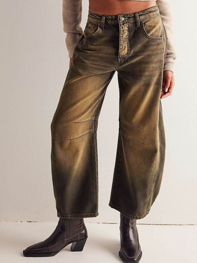 Jean taille moyenne pour femme - Vani