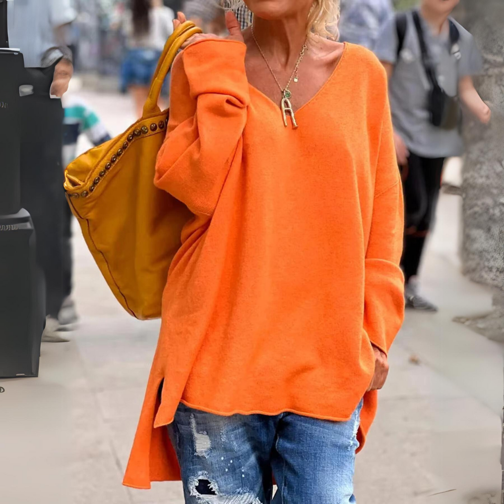 Vivienne - Pull oversize décontracté
