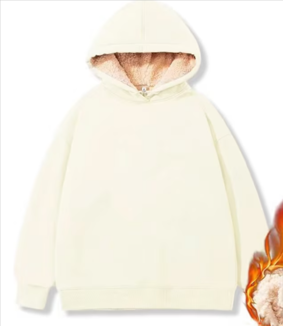 Simon - Veste polaire sherpa avec capuche