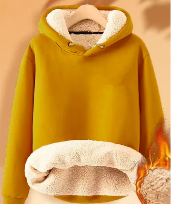 Simon - Veste polaire sherpa avec capuche