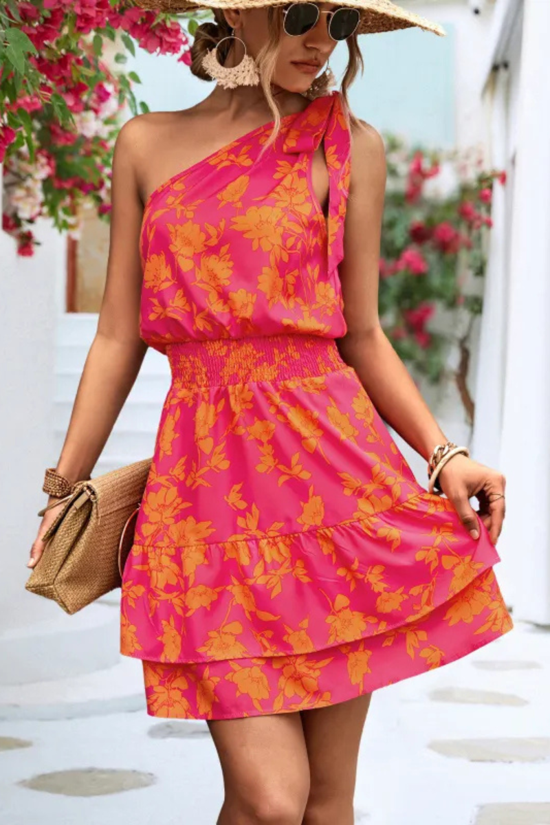 Zephyra | Robe à épaules inclinées pour femmes