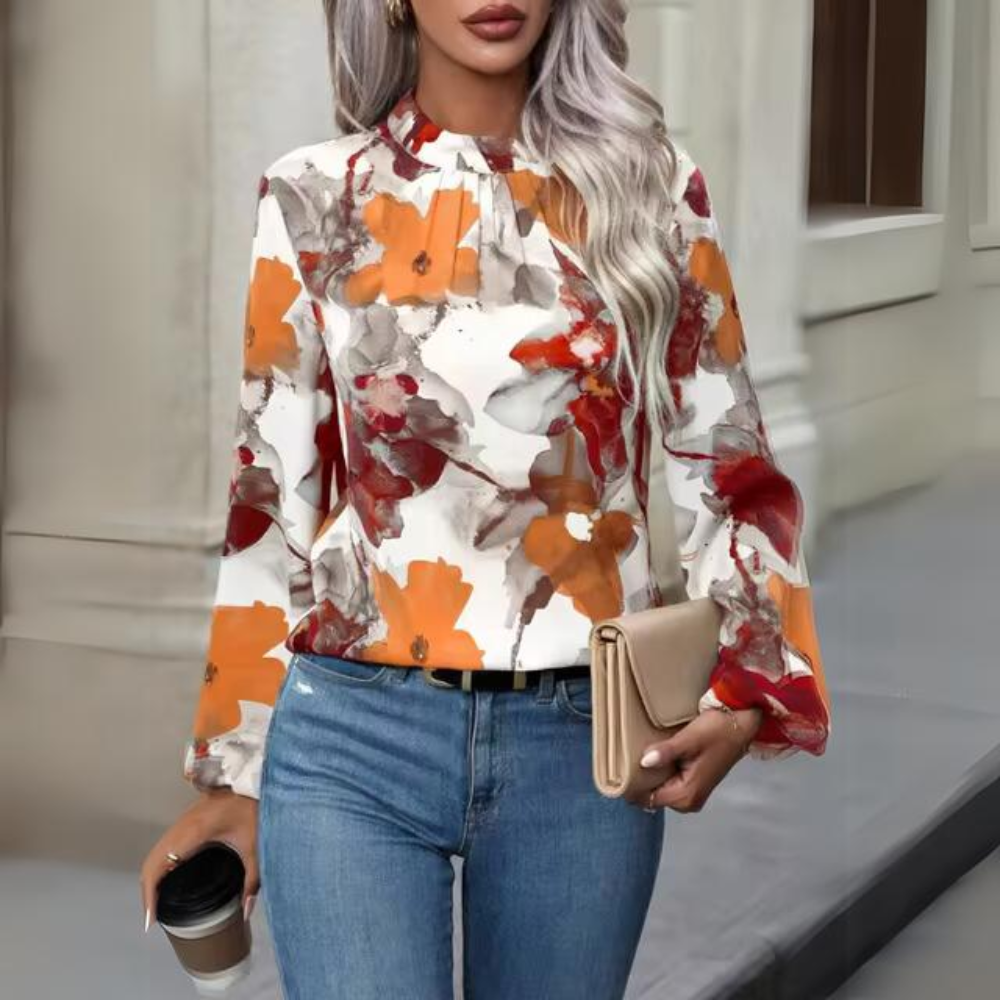 Zosia - Blouse élégante teintée