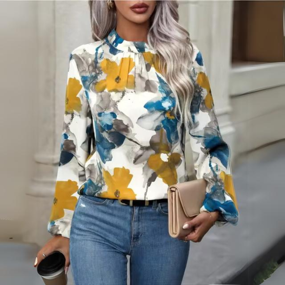 Zosia - Blouse élégante teintée