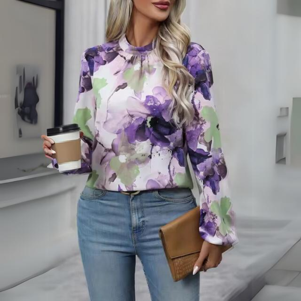 Zosia - Blouse élégante teintée
