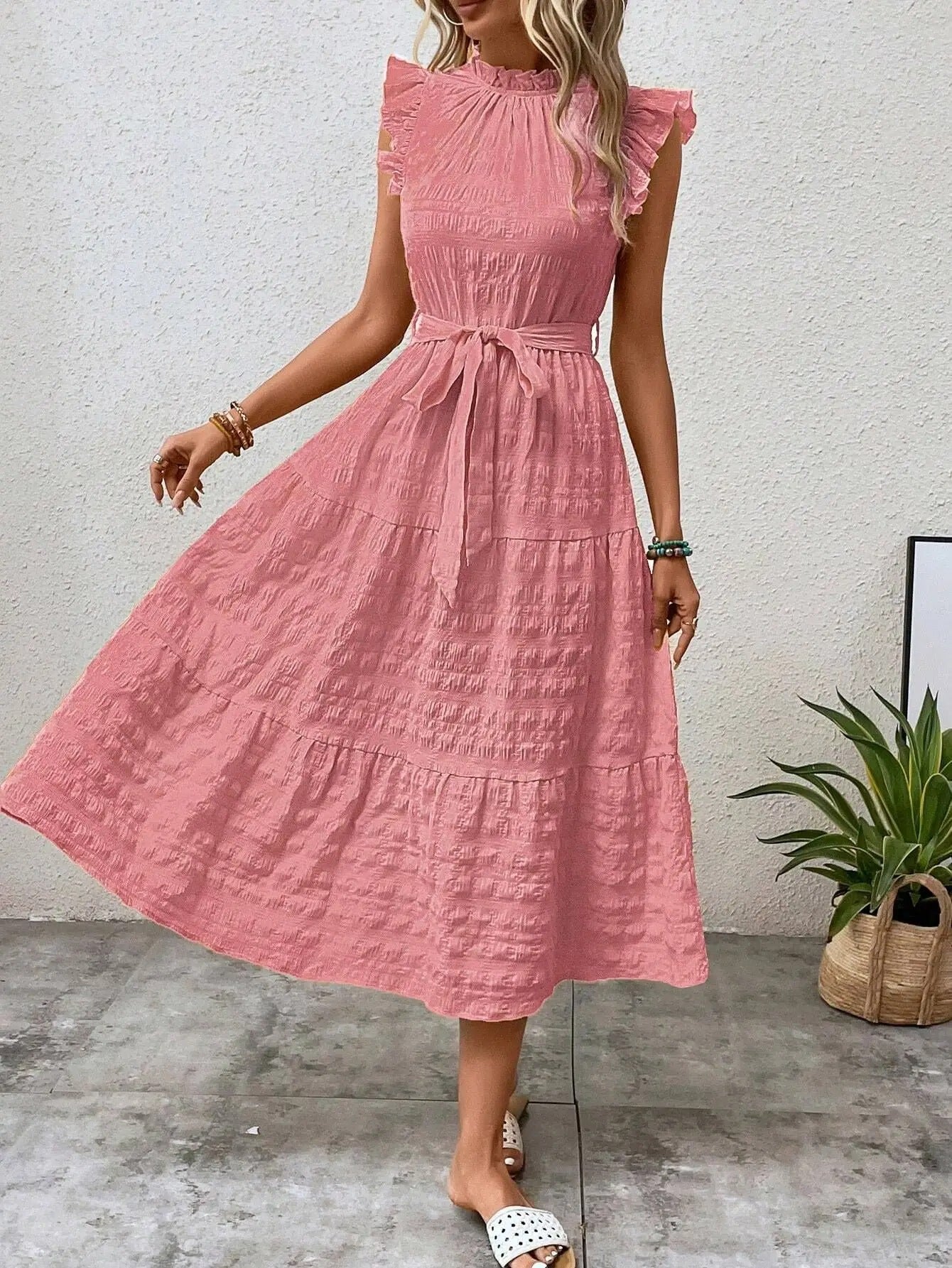 Robe midi élégante pour dames