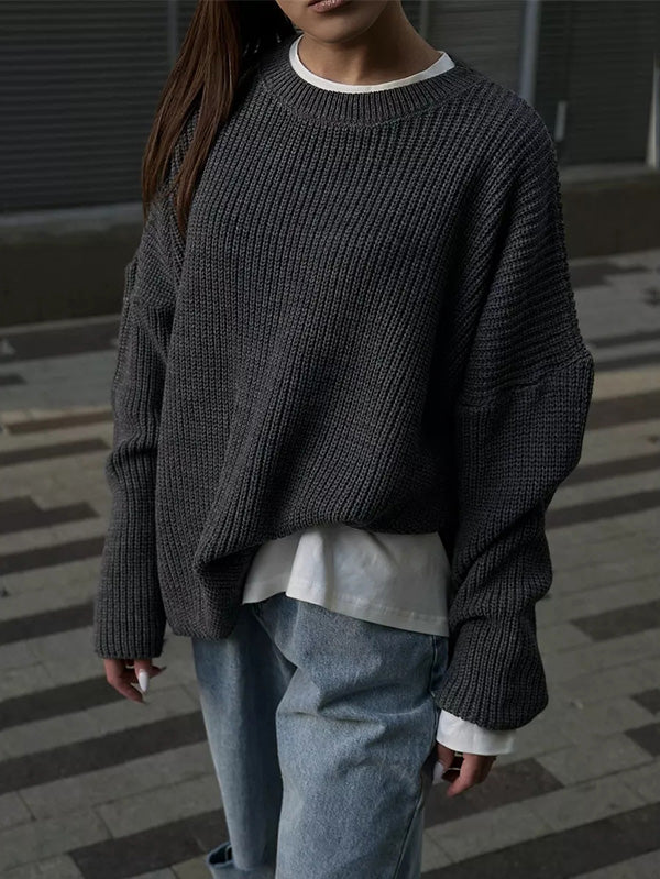 Alejandra | Pull oversize simple, ample et chaud