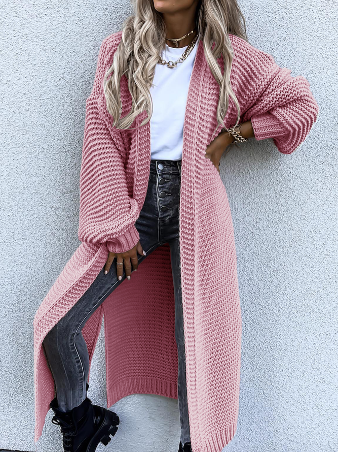 Tina - Longue Cardigan Tricotée pour Femmes